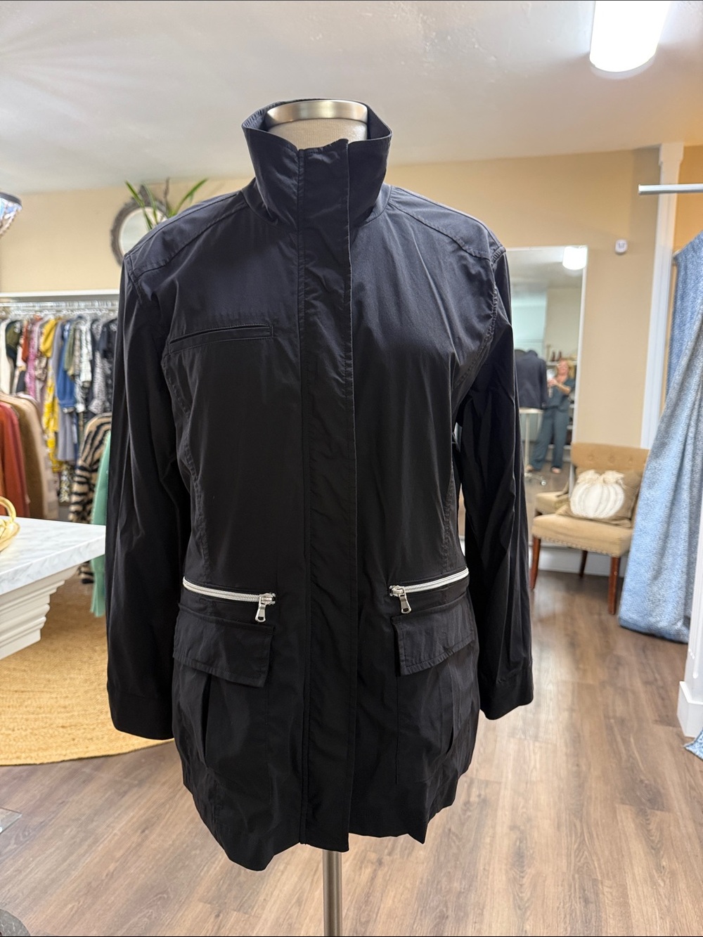 Anatomie Black Kenya Safari Jacket Size XL